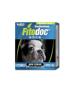 FITODOC ошейник репеллентный био для собак мелких пород 35 см 32 г Агроветзащита