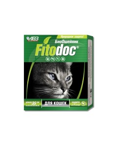 FITODOC ошейник репеллентный био для кошек 32 г Агроветзащита