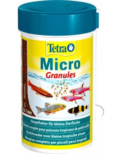 Корм для всех видов мелких рыб микрогранулы 45 г Tetra (корма)