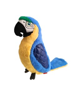 Игрушка Попугай с пищалкой большой текстиль резина синтепон 220 г Gigwi