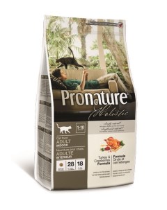 Корм holistic для взрослых кошек Индейка с клюквой 340 г Pronature