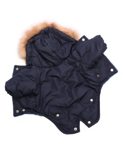 Зимняя куртка для собак парка чёрная XS Lion