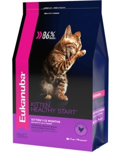Корм для котят беременных и кормящих кошек 5 кг Eukanuba