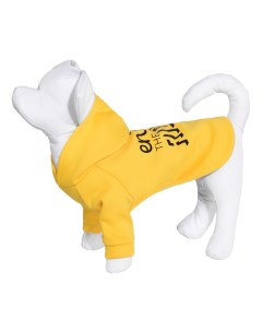 Толстовка с капюшоном для собаки жёлтая 80 г Yami-yami одежда