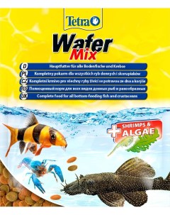 Корм для донных рыб и ракообразных пластинки Wafer Mix 15 г Tetra (корма)