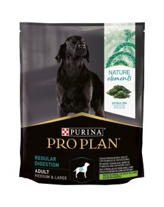 Корм nature Elements для взрослых собак средних и крупных пород с высоким содержанием ягненка 2 кг Purina pro plan