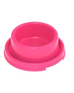 Миска пластиковая цвет розовый 145 г Green petcare