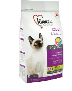 Корм для привередливых кошек 2 72 кг 1st choice