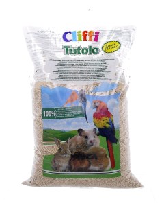 Кукурузный наполнитель Цитрус для грызунов 100 органик 4 5 кг Cliffi (италия)
