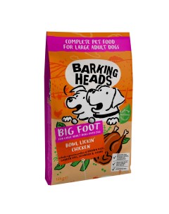 Корм для собак крупных пород с курицей и рисом До последнего кусочка 12 кг Barking heads