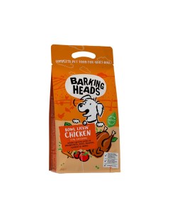 Корм для собак с чувствительным пищеварением с курицей и рисом До последнего кусочка 18 кг Barking heads