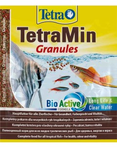 Корм для всех видов тропических рыб гранулы TetraMin Granules 15 г Tetra (корма)