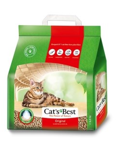 Original комкующийся древесный наполнитель Cat's best