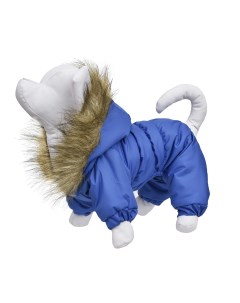 Зимний комбинезон для собак с подкладкой Азур синий XS Tappi одежда