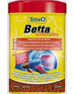 Корм для бойцовых рыб и других видов лабиринтовых гранулы Betta Granules 5 г Tetra (корма)