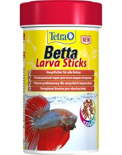 Корм для петушков и лабиринтовых рыб палочки Betta Larva Sticks 33 г Tetra (корма)