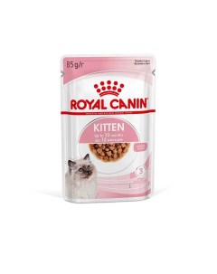 Кусочки в соусе для котят 4 12 месяцев 85 г Royal canin паучи