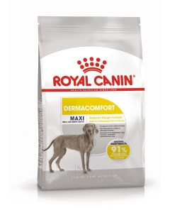 Корм корм для собак крупных пород склонных к кожным раздражениям и зуду 3 кг Royal canin