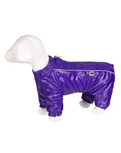 Комбинезон для собак малых пород фиолетовый на флисе М 2 Yami-yami одежда