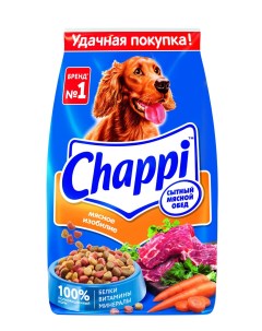 Корм сухой корм для собак Сытный мясной обед Мясное изобилие 2 5 кг Chappi