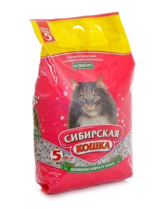 Впитывающий наполнитель Комфорт 2 6 кг Сибирская кошка