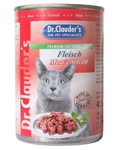 Консервы для кошек с мясом 415 г Dr.clauder’s