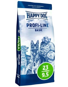 Корм для взрослых собак Профи базис 20 кг Happy dog