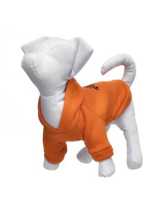 Толстовка для собак и кошек оранжевая S Yami-yami одежда