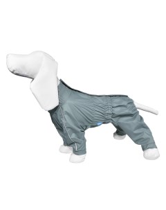 Дождевик для собак мятный на гладкой подкладке Китайская хохлатая 36 37 см Yami-yami одежда