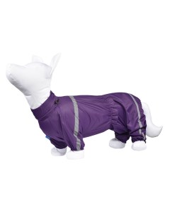Дождевик для собак тёмно фиолетовый Корги на девочку 50 52см Yami-yami одежда