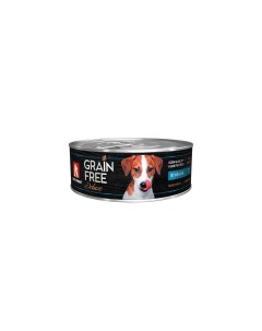 Консервы для собак GRAIN FREE со вкусом ягненка 350 г Зоогурман