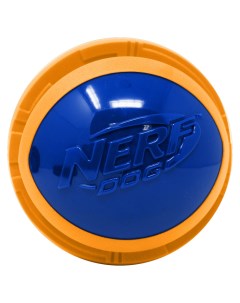 Мяч из вспененной резины и термопластичной резины 10 см серия Мегатон синий оранжевый 380 г Nerf