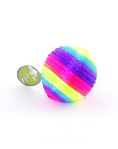Игрушка для кошек Радужный мячик с погремушкой 10 г Papillon
