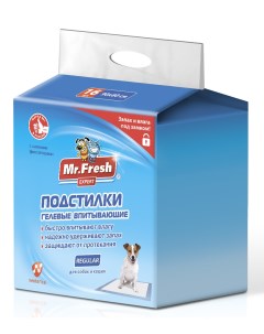 Подстилка пеленка для кошек и собак Expert Regular впитывающая 16 шт 90 60 см Mr. fresh
