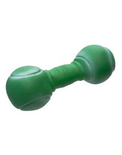 Игрушка для собак Гантель с бейсбольными мячами зеленая 19 см Yami yami игрушки