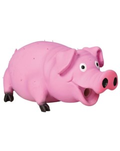 Игрушка Свинья со щетиной 21 см латекс Trixie