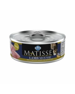 Matisse Mousse Lamb влажный корм для взрослых кошек с ягнёнком мусс в консервах 85 г Farmina