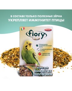 Корм для птиц ORO смесь для попугаев 400г Fiory
