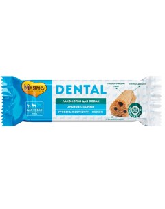 Лакомство для собак Dental Зубные спонжи 15г Мнямс