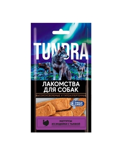 Лакомство для собак Наггетсы из индейки с тыквой Tundra