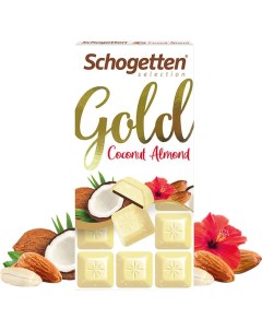 Шоколад Schogetten Кокос миндаль 100г Ludwig schokolade