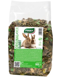 Корм для карликовых кроликов Pinny Original mix 900г Pineta