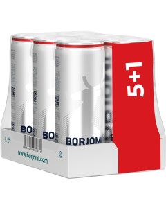 Вода Borjomi минеральная лечебно столовая газированная 330мл упаковка 6 шт Аидиес боржоми джорджия