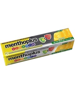 Леденцы Menthoplus Vitamin C E с лимонным вкусом 29 4г Arcor s.a.i.c.