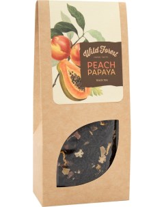 Чай черный Wild Forest Peach Papaya 100г Русская чайная компания