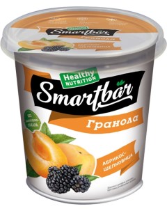 Сухой завтрак Smartbar Гранола с абрикосом и шелковицей 50г Собинский хлебокомбинат