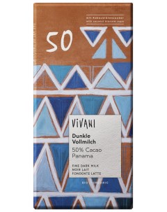 Шоколад Vivani Темный с добавлением молока и кокосовым сахаром 80г Ecofinia gmbh
