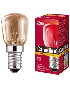 Лампа накаливания Camelion для декоративного освещения E14 25Вт Camelion battery