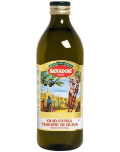 Масло оливковое Salvadori Extra Virgin нерафинированное 1л Oleificio salvadori srl