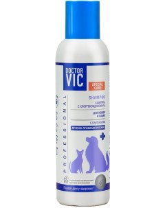 Шампунь для кошек и собак Doctor VIC с хлоргексидином 4 150мл Тд-вик